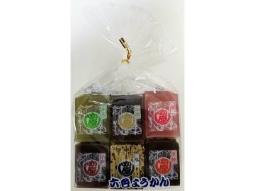 かし原 六色ようかん３５ｇ×１２×12入り 【全国送料無料】(一部地域別途)の画像