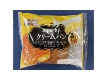 酵母工業 北海道牛乳クリームパン×12入り 【全国送料無料】(一部地域別途)の画像