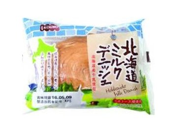 酵母工業 北海道ミルクデニッシュ １個×12入り 【全国送料無料】(一部地域別途)の画像