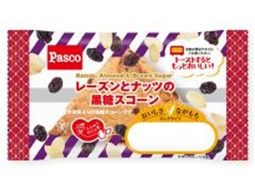 パスコ レーズンとナッツの黒糖スコーン１個×20入り 【全国送料無料】(一部地域別途)の画像