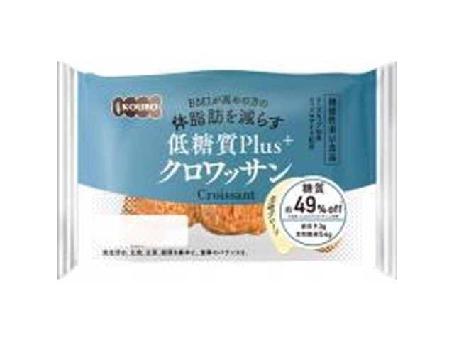 酵母工業 低糖質プラスクロワッサン×12入り 【全国送料無料】(一部地域別途)の画像