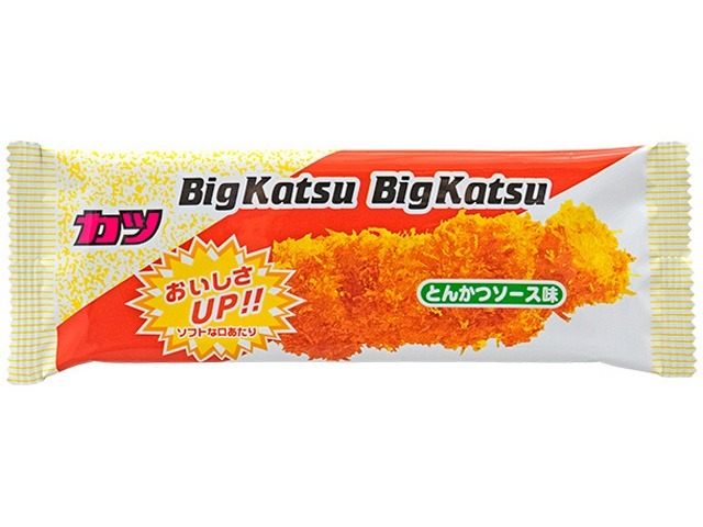 菓道 ビッグカツとんかつソース味 ×20入り 【全国送料無料】(一部地域別途)の画像