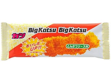 菓道 ビッグカツとんかつソース味 ×20入り 【全国送料無料】(一部地域別途)の画像
