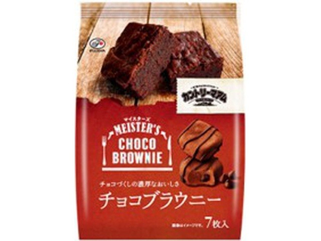 カントリーマアム マイスターズチョコブラウニー７枚  ×40入り 【全国送料無料】(一部地域別途)の画像