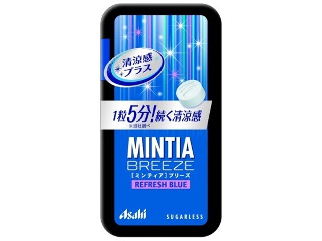 アサヒグループ食品 ミンティアブリーズ リフレッシュブルー  ×8入り 【全国送料無料】(一部地域別途)の画像
