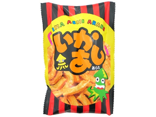 菓道 いかあしあられ×10入り 【全国送料無料】(一部地域別途)の画像
