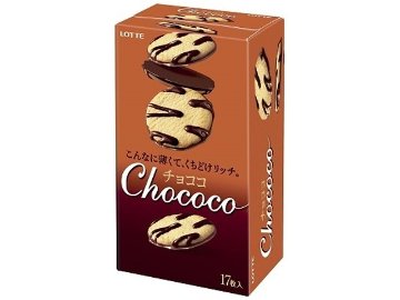 ロッテ チョココ １７枚×5入り 【全国送料無料】(一部地域別途)の画像