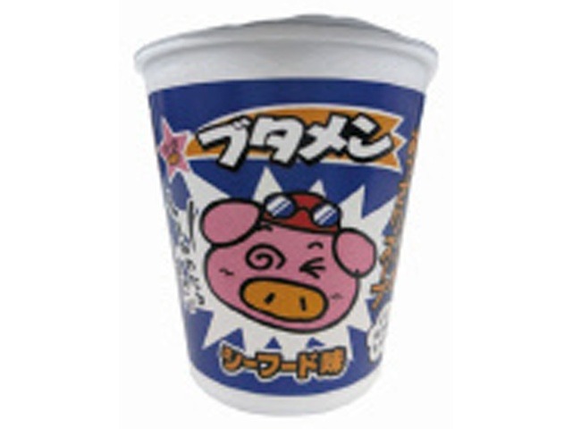 おやつカンパニー ブタメン シーフード味  ×15入り 【全国送料無料】(一部地域別途)の画像