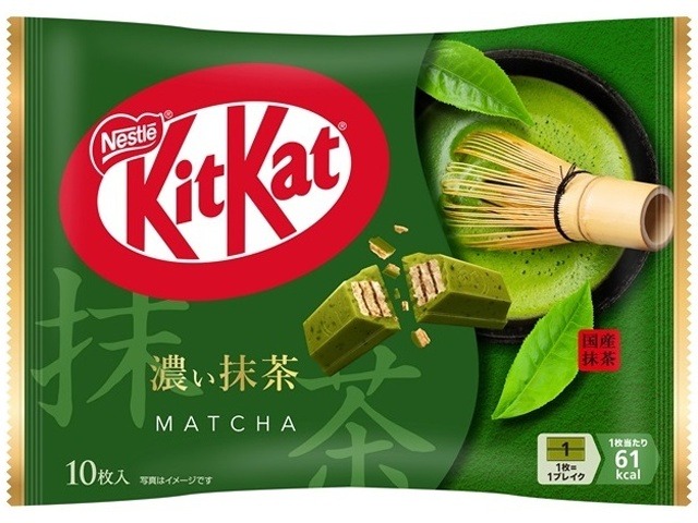 キットカット 濃い抹茶１０枚  ×14入り 【全国送料無料】(一部地域別途)の画像