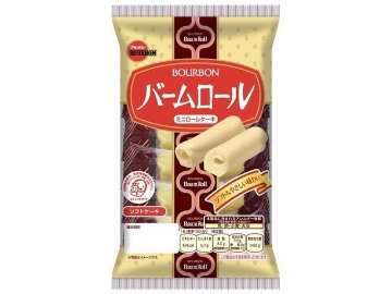 ブルボン バームロール ７本  ×12入り 【全国送料無料】(一部地域別途)の画像