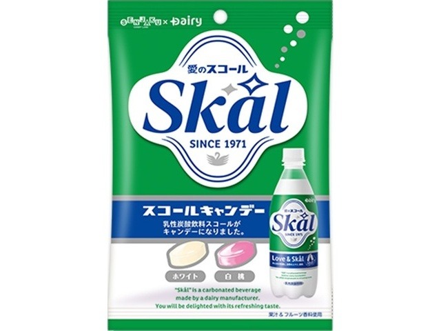 扇雀飴 スコールキャンデー５０ｇ  ×10入り 【全国送料無料】(一部地域別途)の画像
