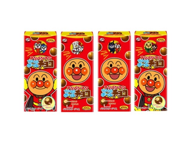 不二家 アンパンマンコロコロボールチョコ２０ｇ  ×10入り 【全国送料無料】(一部地域別途)の画像