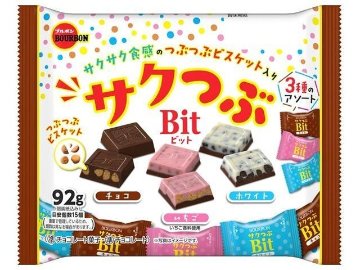 ブルボン サクつぶビット ９２ｇ  ×12入り 【全国送料無料】(一部地域別途)の画像