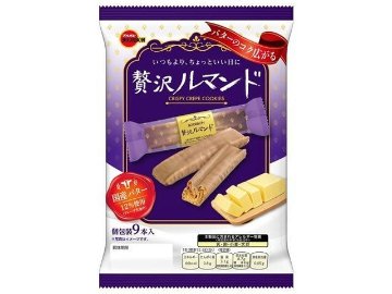 ブルボン 贅沢ルマンド ９本  ×12入り 【全国送料無料】(一部地域別途)の画像