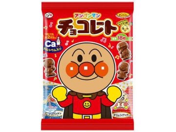 不二家 アンパンマンチョコレート６９ｇ  ×10入り 【全国送料無料】(一部地域別途)の画像
