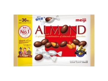 明治 アーモンドチョコレートビッグパック １５１ｇ  ×36入り 【全国送料無料】(一部地域別途)の画像