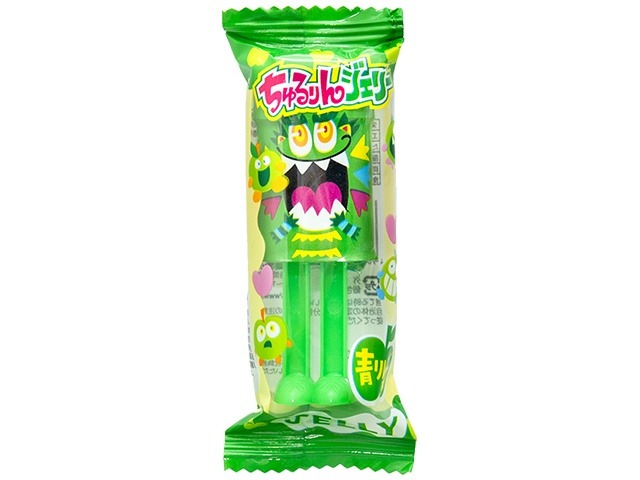 やおきん ちゅるりんジェリー 青りんご味  ×30入り 【全国送料無料】(一部地域別途)の画像