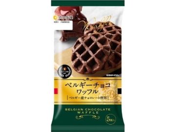 丸中 ベルギーチョコワッフル５個×6入り 【全国送料無料】(一部地域別途)の画像