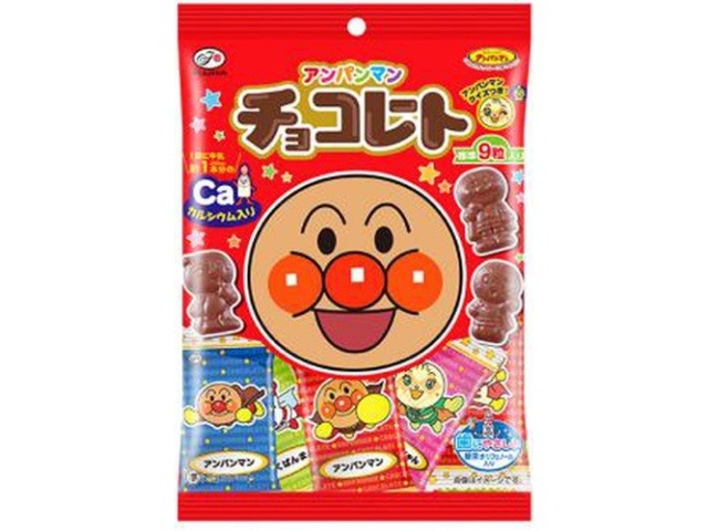 不二家 アンパンマンチョコ 小袋３４ｇ×160入り 【全国送料無料】(一部地域別途)の画像