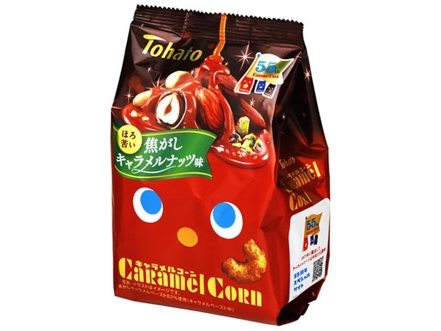 東ハト キャラメルコーン焦がしキャラメルナッツ５５ｇ ×12入り 【全国送料無料】(一部地域別途)の画像