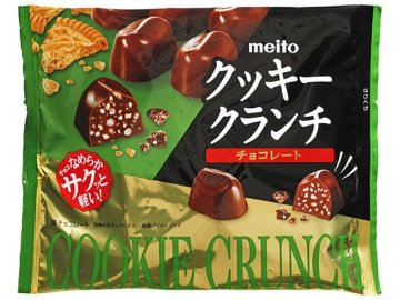 ｍｅｉｔｏ クッキークランチチョコレート８９ｇ×36入り 【全国送料無料】(一部地域別途)の画像