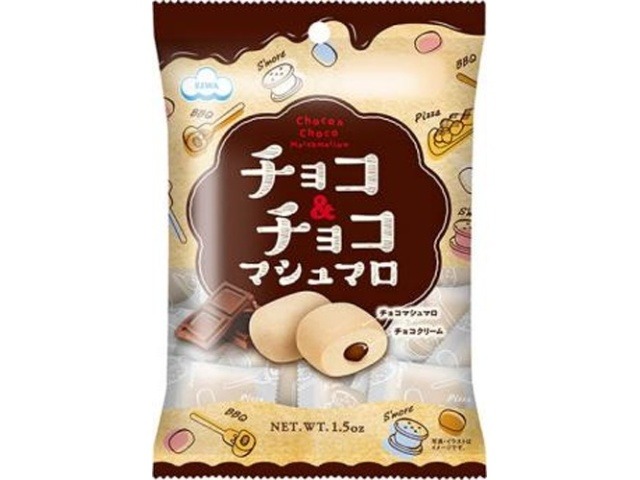 エイワ チョコ＆チョコマシュマロ ４６ｇ×24入り 【全国送料無料】(一部地域別途)の画像
