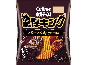 カルビー ポテト濃厚キング バーベキュー味５０ｇ ×12入り 【全国送料無料】(一部地域別途)の画像