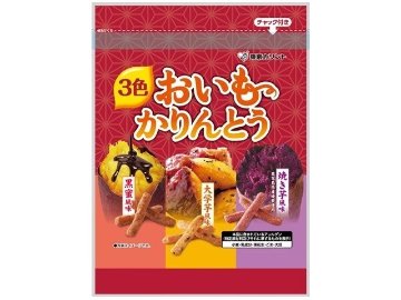 東京カリント ３色おいもかりんとう ７５ｇ ×12入り 【全国送料無料】(一部地域別途)の画像