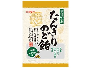 リボン たんきりのど飴大根しょうが味 ４８ｇ ×24入り 【全国送料無料】(一部地域別途)の画像