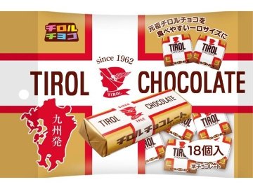 チロル チロルチョコ ミルクヌガーパック１８個×40入り 【全国送料無料】(一部地域別途)の画像