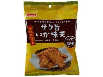 すぐる サク旨いか味天うす塩味７０ｇ ×40入り 【全国送料無料】(一部地域別途)の画像