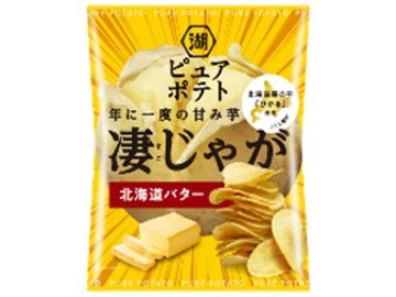 湖池屋 ピュアポテト凄じゃがひかる ５２ｇ×12入り 【全国送料無料】(一部地域別途)の画像