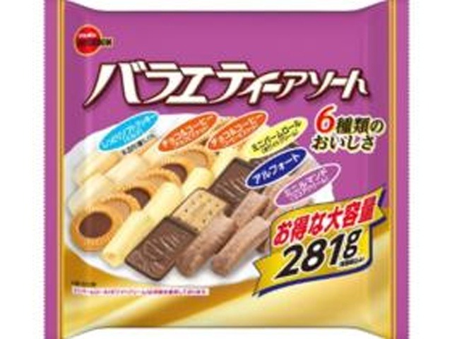ブルボン バラエティーアソート２８１ｇ×12入り 【全国送料無料】(一部地域別途)の画像