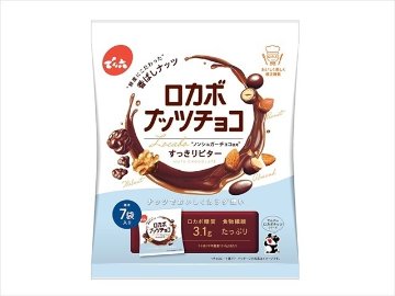 でん六 小袋ロカボナッツチョコ１０５ｇ ×16入り 【全国送料無料】(一部地域別途)の画像
