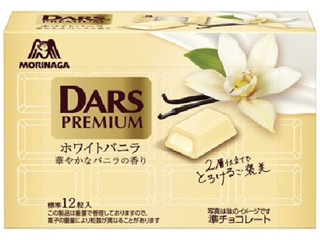 森永 ダースプレミアム ホワイトバニラ４７ｇ ×6入り 【全国送料無料】(一部地域別途)の画像