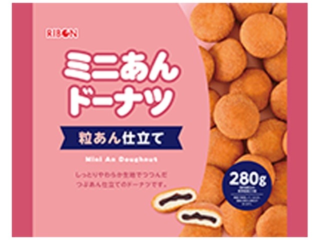 リボン ミニあんドーナツ ２８０ｇ ×16入り 【全国送料無料】(一部地域別途)の画像
