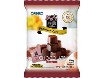 オリヒロプランデュ ぷるんと蒟蒻プレミアムカフェチョコレート ×12入り 【全国送料無料】(一部地域別途)の画像
