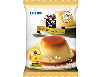 オリヒロプランデュ ぷるんと蒟蒻プレミアムカフェプリン１２個 ×12入り 【全国送料無料】(一部地域別途)の画像