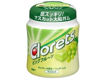 クロレッツ ビッグフルーツ マスカット１１２ｇ ×36入り 【全国送料無料】(一部地域別途)の画像