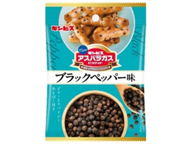 ギンビス ミニアスパラガス ブラックペッパー味４０ｇ ×96入り 【全国送料無料】(一部地域別途)の画像