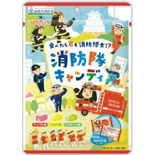 扇雀飴 消防隊キャンディ７０ｇ ×20の画像