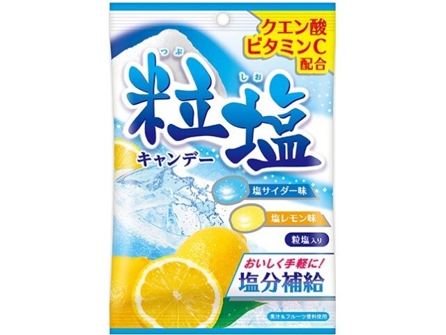 扇雀飴 粒塩キャンデー５０ｇ ×10 【全国送料込】(沖縄・離島除く)の画像