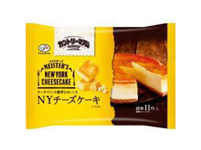 不二家 カントリーＭマイスターズＮＹチーズ１０７ｇ ×18 【全国送料込】(沖縄・離島除く)の画像