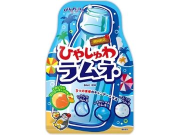 扇雀飴 ひやしゅわラムネ７５ｇ ×10 【全国送料込】(沖縄・離島除く)の画像