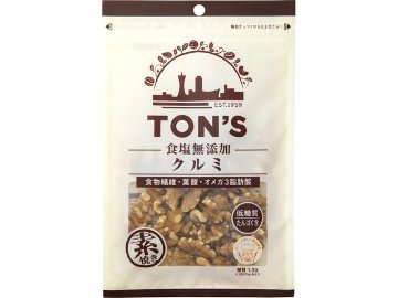 東洋ナッツ 食塩無添加クルミ ９５ｇ ×10 【全国送料込】(沖縄・離島除く)の画像