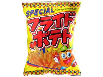 菓道 フライドポテト ７８ｇ   ×10 【全国送料込】(沖縄・離島除く)の画像