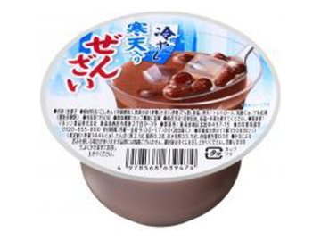 マルシン 冷やし寒天入りぜんざい ×12 【全国送料込】(沖縄・離島除く)の画像