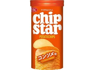 ＹＢＣ チップスターＳコンソメ味４５ｇ  ×8入り 【全国送料無料】(一部地域別途)の画像