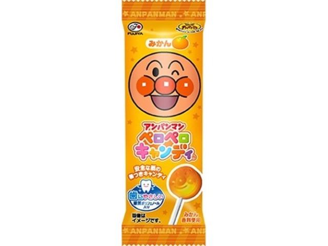 不二家 アンパンマンペロペロキャンディ １本 ×25入り 【全国送料無料】(一部地域別途)の画像