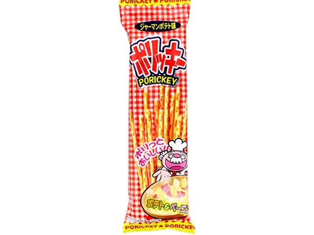 やおきん ポリッキー ジャーマンポテト味１６ｇ   ×24 【送料込】(一部地域別途)の画像